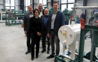 Hengstermann,Hering, Gregor, Gregor, Leuteritz in der neuen Werkhalle bei compact Kältetechnik GmbH